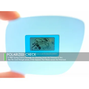 Mryok Anti-Scratch POLARIZOVANÉ Náhradní Čočky pro-Oakley Holbrook OO9102 sluneční Brýle Pacific Blue