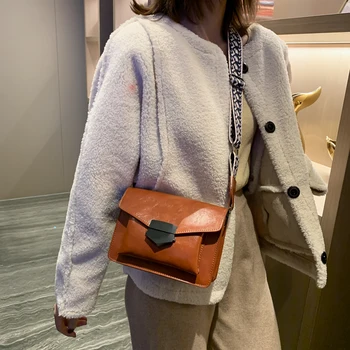 Nové mini tašky pro ženy v roce 2020 je stylový a retro mini square bag