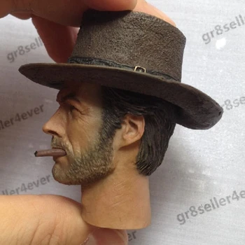 1/6 Měřítku Kovboj Clint Eastwood head Dirty Harry Hlavu Sculpt Pro 12inch Akční Figurky, DIY