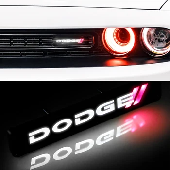 1 ABS Chrom Přední Kapotu Chladiče LED Dekorativní Světlo pro Dodge Challenger RAM 1500 Nabíječka Avenger Ráže Nitro autodoplňky