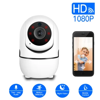 1080P Full HD Bezdrátová IP Kamera Wifi IP CCTV Kamery Wifi Mini Sítě, Video Dohled, Automatické Sledování Kamera Noční Vidění