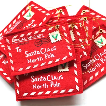 10pcs Vánoční dekorace Pro Domov, Obálky, Vánoční přání Candy Bag Dekorace enfeites de natal