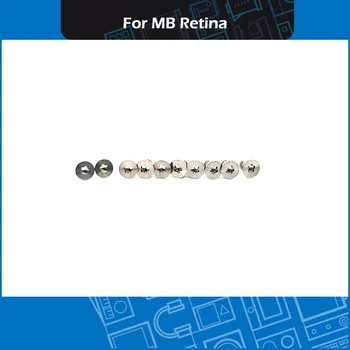 10set/Lot Notebook Spodní kryt šrouby Pro Macbook Pro Retina 13