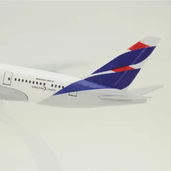 14,8 CM 1:400 podvozek airbus, Boeing B787 model letadla Chile LATAM Airlines slitiny Letadla W základní rovině collectibleToy