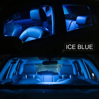 15Pcs bez Chyb Interiéru Vozu LED Světla Kit Pro 2013-2018 Benz GLA-class X156 pro Nohy Dome, Mapa, Kufr, Dveře Zrcadlo Světlo