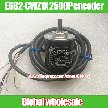 1ks E6B2-CWZ1X 2500P/R encoder pro Omron / vysoká přesnost rotační kodér / 2500 line inkrementální enkodér