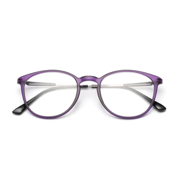2018 Ženy brýle TR90 rám kola krátkozrakost transparentní jasné, módní optické značkové retro rámu brýlí #2-YX0259
