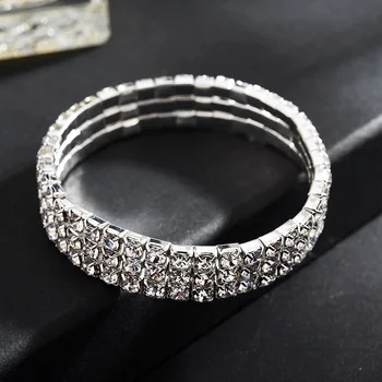 2019 Nové Módní Nevěsta Čtyři-kus Hot Prodej Svatební Doplňky Svatební Šperky Set Romantická Svatba