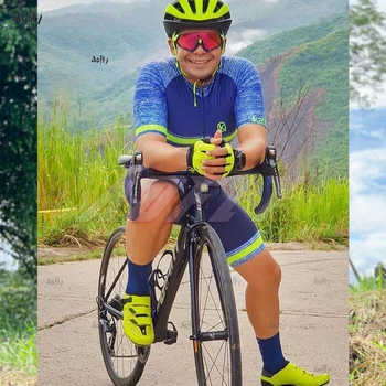 2020 Kafitt Páry Pestrobarevný pruhy, Cyklistické Oblečení Skinsuit Sady Kombinéza Soupravy Macaquinho Ciclismo Feminino Letní Maillot