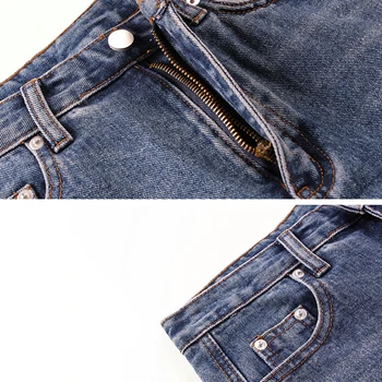 2020 kalhoty podzim korejský rovné kalhoty retro jeans