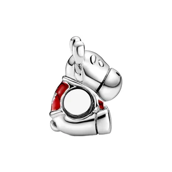 2020 Letní Nové 925 Sterling Silver Moose Canada Maple Leaf Přívěsky Korálky fit Originální Pandora Náramky Ženy DIY Šperky