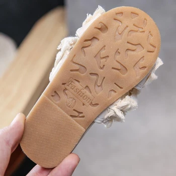 2020 letní nové korejské dětské sandály dětská módní střapec sandály