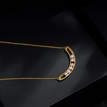 2020 Nové Imitace Perla Zlatý Řetěz Přívěsek Náhrdelník pro Ženy Módní Vynikající Klíční kost Řetěz Luxusní Šperky Velkoobchod Dárek