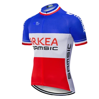 2020 Nové Muže ARKEA Tým Francie Krátké Sleeeve Cyklistický Dres Summmer Cyklistické Oblečení Cyklistické Oblečení Muži Cyklistické Kraťasy