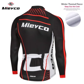 2020 Pro Tým Zimní Tepelné Rouno Cyklistické Oblečení Muži Dlouhý Rukáv Jersey Oblek Venkovní Koni Kolo MTB Oblečení Bib Kalhoty Set