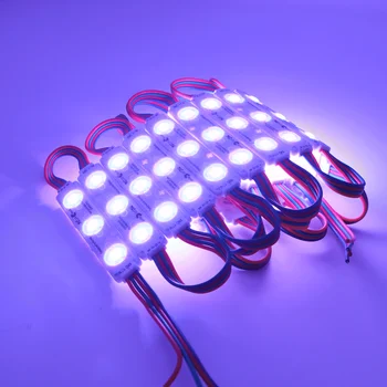 20KS 12V RGB LED Modul SMD 5050 LED Strip Světlo Injekce LED modul IP65 Vodotěsný Pro LED Zadní Světlo Znamení