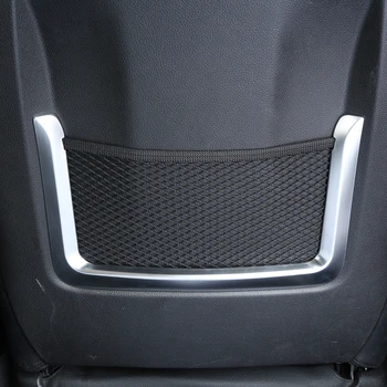 2ks ABS Chrome Vnitřní Příslušenství Seat Bag Čistý Rám, Výbava Pro BMW řady 3, bmw Řady 4 a GT f30 f34 320li 2012-2017Car Styling