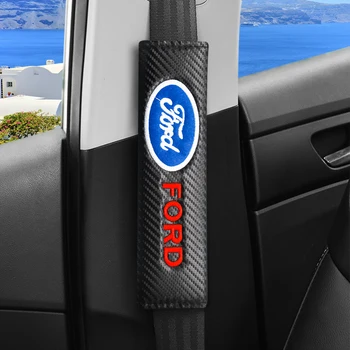2ks Auto bezpečnostní Pás Ramenní Polštář Kabelového rameno pad Pro Ford Fiesta EcoSport Doprovod zaměření 1 2 3 mk2 mk3 mk4 mk5 mk7