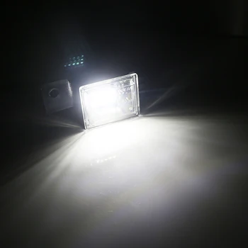 2KS Pro Období-2018 Chevy Silverado, GMC Sierra Světlé 6000K Xenon Bílá LED osvětlení spz