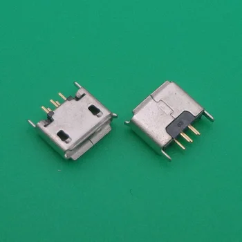 30ks Vertikální MICRO mini USB 5pin samice sedadlo o 180 stupňů jack 5P Přímý plug-in, USB konektor