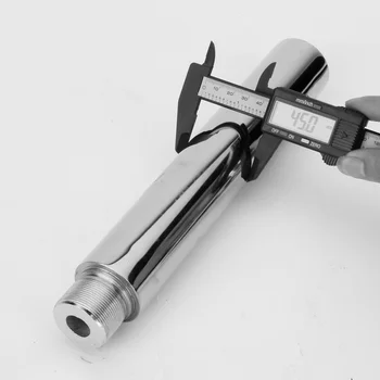 45 mm silný 25cm prodlužovací trubice Používané pro ocelové trubky taneční Tyč ocelová trubka
