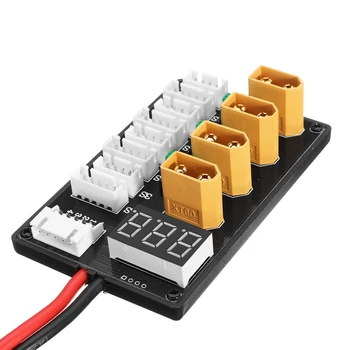 4CH Paralelní Nabíjení Palubě XT60 Banana Plug Konektor pro ISDT D2 Q6 SC-608 SC-620 Nabíječka Imax B6 LiPo Baterie Nabíjecí