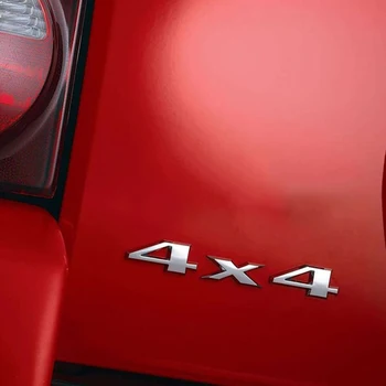 4X4 Písmena Auto Samolepka Auto Dveře Kufru Tělo, Logo, Emblém, Lepidlo Nálepka Pro Chevrolet, Ford, Jeep, GMC Vigo Dmax Dobrodružství Bláto