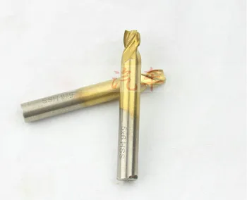 5,0 mm Vrták Titanized End Mill Frézovací Klíč Fréza Pro Vertikální Key Stroj,Fréza Titan