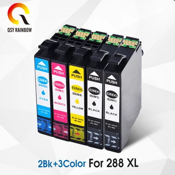 5 ks 288 T288XL Inkoustová Kazeta pro Epson Expression Home XP-430,XP-330,XP-434 Small-in-One Tiskárna