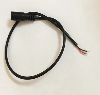 50ks/mnoho 40cm 5.5x2.1mm DC Napájecí Samice Jack Konektoru kabel Kabel 22AWG
