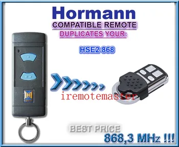 5kusů HORMANN (Modrá tlačítka kompatibilní) HSE2 868Mhz Garážová vrata/Bránu Dálkové Ovládání Náhradní/Kopírka vysoká kvalita Velmi dobrá