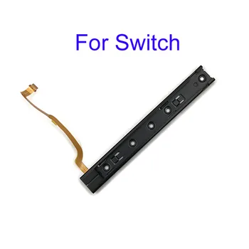 5kusů použity Originální Repart Část Vpravo a vlevo Slide rail S Flex Kabel Oprava Součástí Pro Nintendo Spínače Konzole NS přestavět trať