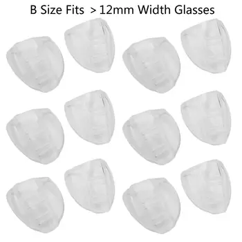 6 Párů Odolné Proti Stříkající Vodě Bezpečnostní Brýle Boční Štíty, Jasné, Flexibilní Slip Na Ochranný Štít Vhodný Pro Všechny Velikosti Brýlí