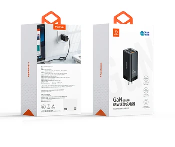 65W GaN Nabíječka Quick Charge 4.0 3.0 Typ C PD USB Nabíječka s QC 4.0 3.0 Portable Rychlá Nabíječka Pro Xiaomi Notebook, EU, USA plug