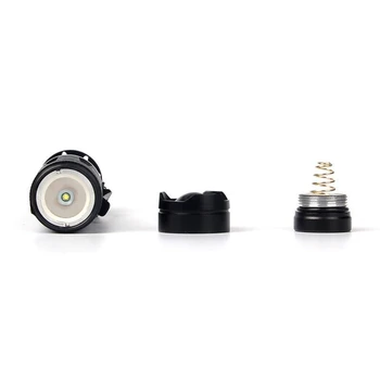 6KS/Sada Mini Svítilna ZOOM 7W 2000LM Vodotěsné LED světlo Zoomovatelný LED Svítilna AA 14500 baterie Svítilna Pochodeň Lampa