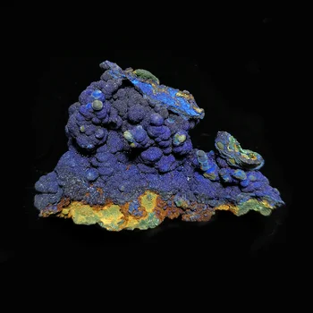 82g Přírodní Azurit Malachit Minerální Krystal Vzor Domácí Dekoraci z Provincie Anhui,Čína A4-1