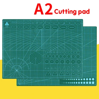 A2 prkénko Zelené Carving Desky Pvc Velký Řez Papíru Pad Model Prsten Barva Double-sided Desktop Anti-cut Pad