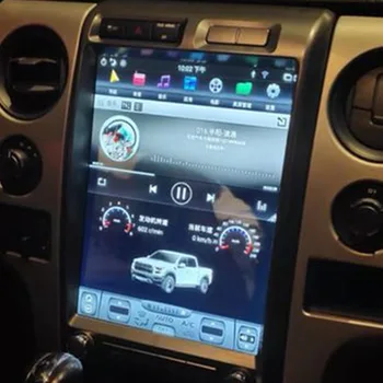 Android 8 Tesla Styl GPS Navigace pro FORD Raptor F150 2009-Auto Auto Rádio Stereo Multimediální Přehrávač, Vedoucí Jednotky Diktafonu