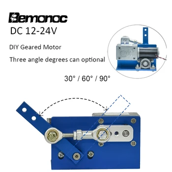 Bemonoc 24V 12V DC Motor Pro DIY Design 30 60 90 Stupňů Automatické Zakolísání Ruční Montáž Pístových Rychlovarná DIY Motor