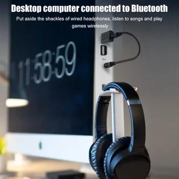 Bezdrátová Sluchátka S technologií Bluetooth Přijímač Adaptér gamer Headset Bezdrátová Sluchátka Pro PC, TV, Notebook, Tablet, Chytrý Telefon, Herní