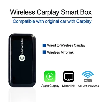 Bezdrátové Carplay Dongle Auto, Multimediální Přehrávač, Android 9.0 Drátové na Bezdrátovou Apple Carplay Pro Audi Benz Mirror link Verze 3.0
