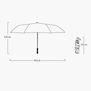 BLA 2021 INS Vysoce Kvalitní Skládací Dot Slunečníky Kouzlo Déšť uv Kulatý bod Deštník Pro Ženy, muže, Větruodolný Deštníky YS200118