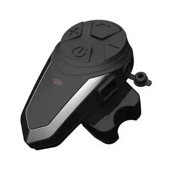 BT-S3 1000M Motocykl BT Interphone Motorce Helmu Bezdrátový Intercom FM Headset Přenosný Mini Interphone