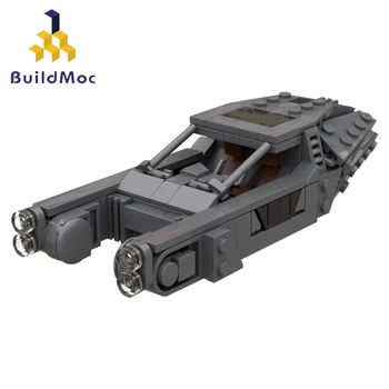 Buildmoc Technic Auto Blade Runner Kočár Super Závodní dětská Hračka Diy Stavební Bloky, Nový Rok Dárek Vysoká Obtížnost