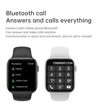 Chytré Hodinky roku 2021 NOVÉ T800 Smartwatch Žena Muži Volání Bluetooth 1.72