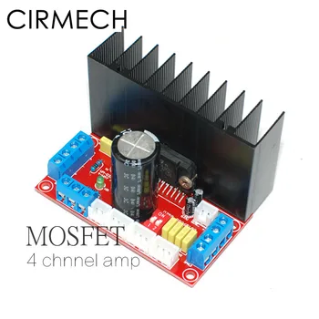 CIRMECH HI-MOSFET hi-fi TDA7850 4-kanály doma zesilovač board Car Audio Zesilovač Deska 4X50W