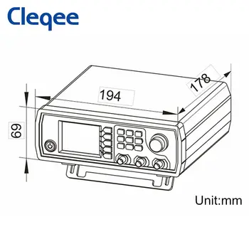 Cleqee JDS6600 15MHZ Dual-channel DDS Generátoru Signálu Libovolného tvaru Vlny Frekvence Metr Digitální Ovládání 2 kanál Pultu
