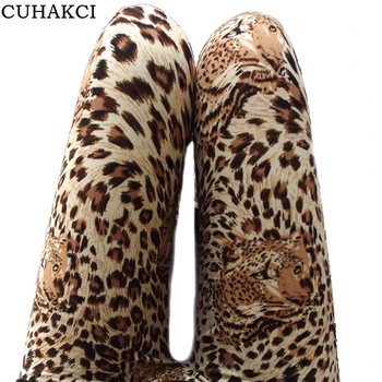 CUAHKCI Sexy Legíny Leopard Letní Nové Módní Punk Rock Kalhoty Žen, Legíny Tisk Kalhoty Stretch Plus Velikosti Kalhoty