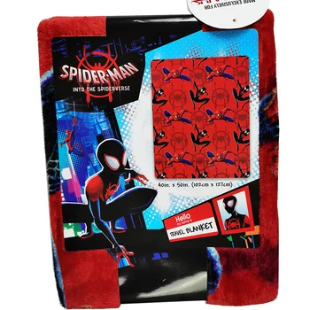 Disney Kreslené Červené Spiderman Super Měkké Flanelové Deku Hodit 40x50inches na Postýlku Letadlo Dárkové Balení pro Děti Děti Chlapci Dárek