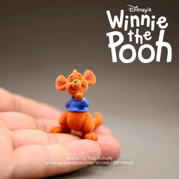 Disney Medvídek Pú klokana Roo a Máma 4-6cm Akční Obrázek Anime Dekorace Kolekce Figurka model Hračka pro děti dárek